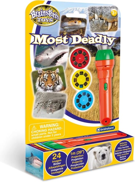 Brainstorm - Most Deadly Torch and Projector - zaklamp gevaarlijke dieren