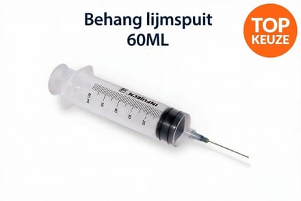 Behang Lijmspuit 60ML - Spuit met naald