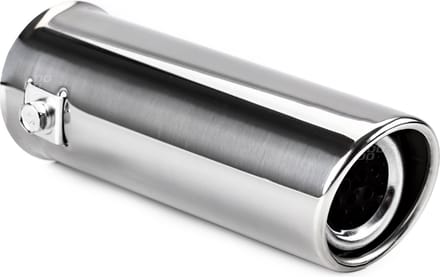 Auto uitlaat sierpijp - chroom - diamter 30-45mm - Roestvrijstaal