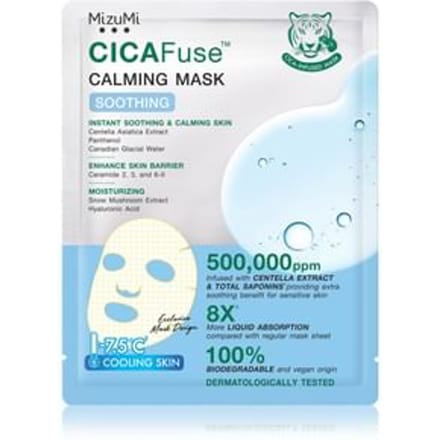 MizuMi - CICAFuse Calming Mask Soothing 1 pc