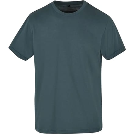 Build your Brand Basic Round Neck T-Shirt BYBB010 - Bottle Green - M