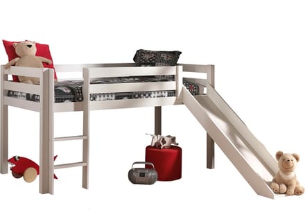 Halfhoogslaper Charlie Wit - Hoogte 114 cm