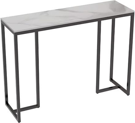Consoletafel Superior - Haltafel - Wandtafel - Sidetable - 100cm - Marmer look