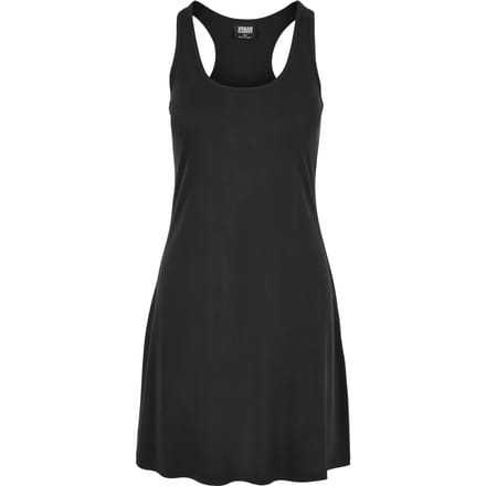 Urban Classics - Modal Short Racer Back Korte jurk - 5XL - Zwart