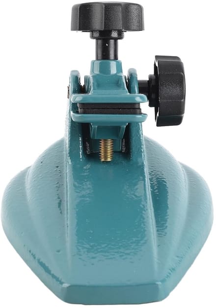 Micrometerhouder - Meetinstrument Basis - Stabiele Metingen - Gietijzeren Basis - Verstelbaar Ontwerp - Blauw