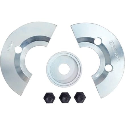 KS Tools 150.2142 Halve schaal-uitbreidingsset 6-delig voor Ø 66 mm