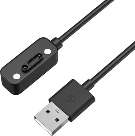 Compatibel met Xplora X6 Play connected horloge. 1 kabellengte Zwart lengte 1 m