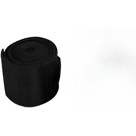 Boksbandage, boksbandages, zachte kickboksen voor boksen zwart
