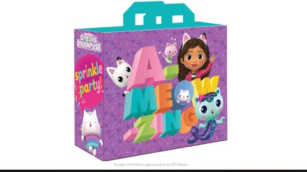 Gabby`s Dollhouse shopper, Gabby`s Dollhous , Shopper, Boodschappentas, Tas