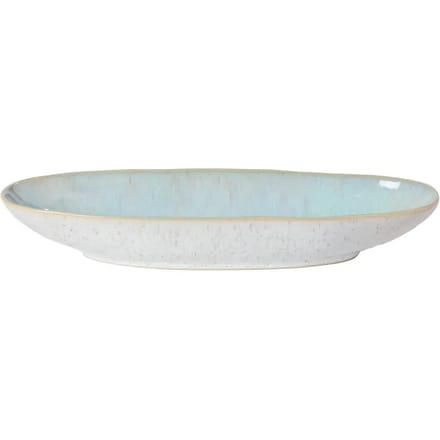 Costa Nova - servies - ovale schaal 33 cm - Eivissa zeeblauw - aardewerk - H 4,7 cm