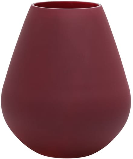 Vaas Tasman | Small | Matte Violet | Mond geblazen glas | Ø18 x H20cm | Windlicht