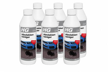 HG olievlekkenreiniger (500 ml) - 6 stuks