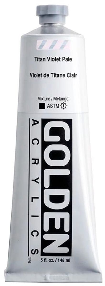 Golden Heavy Body Acrylverf Titaan Violet Bleek 148 ml