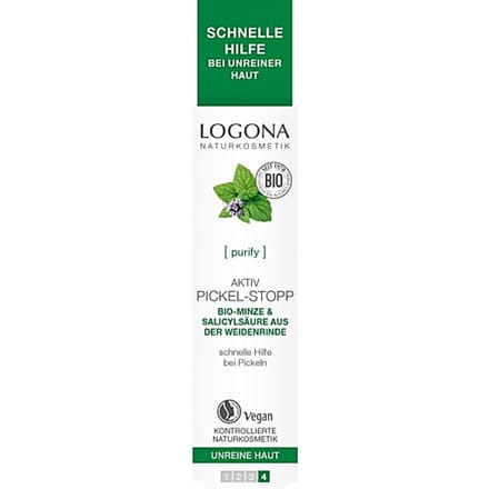 Logona Anti-puistjesstick Bio Munt onzuivere huid