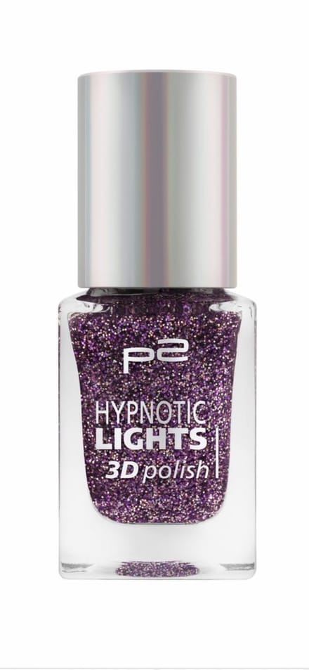 P2 Cosmetics EU Hypnotic 3D Nagellak 060 Rainbow Fuel 10ml Glitters