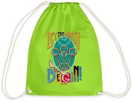 Harry Potter Let The Match Begin Quidditch Gymtas