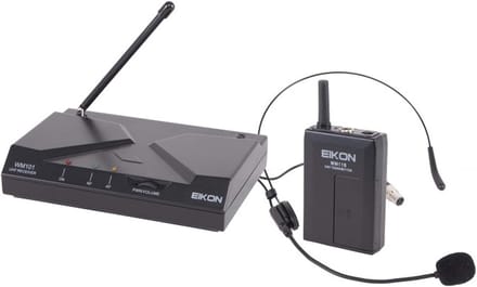 Draadloze Microfoon - Headset Microfoon - Optredens Presentaties - Vaste Frequentie UHF - 30 Meter Bereik