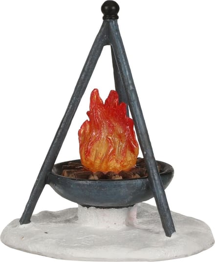 Luville  -  Fire tipi battery operated - Kersthuisjes & Kerstdorpen