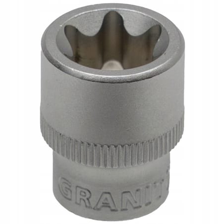 Granit Black Edition E14 Torx E-Socket 3/8" - Kwaliteit