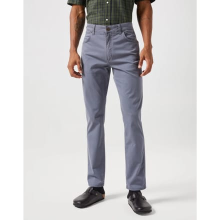 Wrangler - Larston - Heren Slim-fit Broek - Turbulence