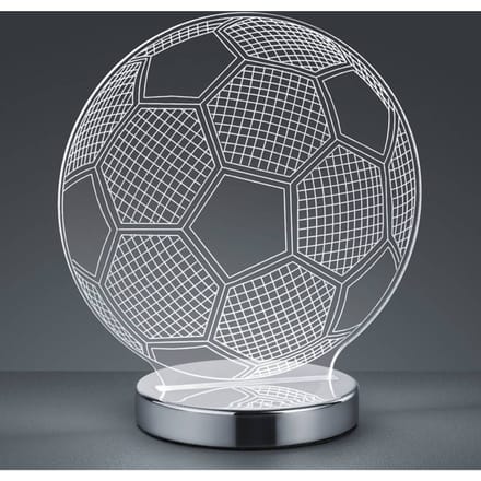 REALITY BALL - Tafellamp - Chroom - incl. 1x SMD 7 W - Snoerschakelaar - Instelbare lichtkleur - Niet dimbaar