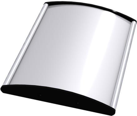 Deurbordje „Pisa“ - Grijs - 100x150 mm (B x H)