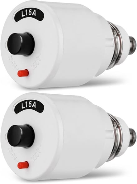 Schroefautomaat Zekering E27 16A - Keramische Schakelaar voor Oude Elektrische Installatie