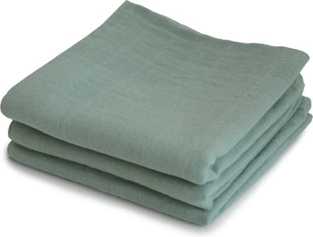 Mushie Multidoek Muslin Roman Green 3-Pack