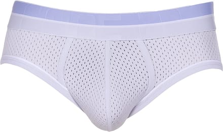 CODE 22 Sport Mesh Bay Brief Lavander - MAAT S - Heren Ondergoed - Slip voor Man - Mannen Brief