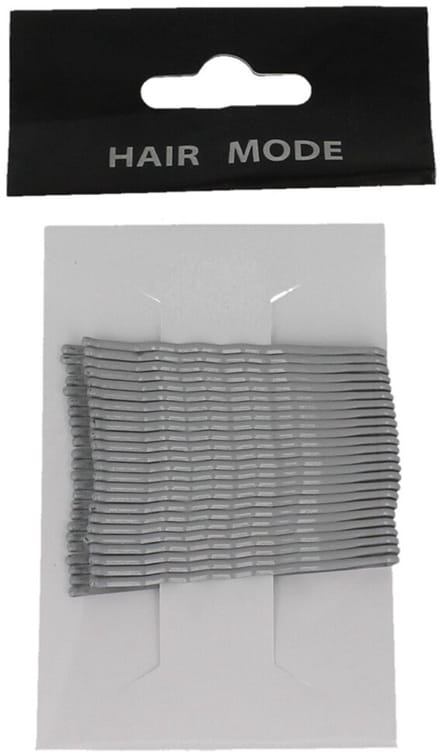 Hair Mode Schuifspeldjes Grijs 24ST