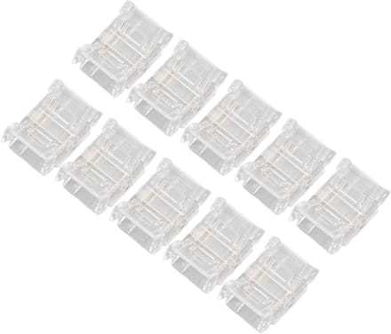 Allecto - Led Strip Connectors - Solderless 3-Pins - 10 Stuks