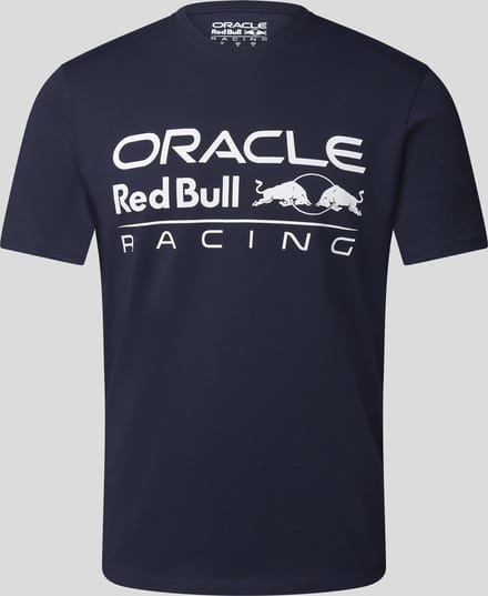 Red Bull Racing Logo Shirt Blauw M - Max Verstappen - Isack Hadjar