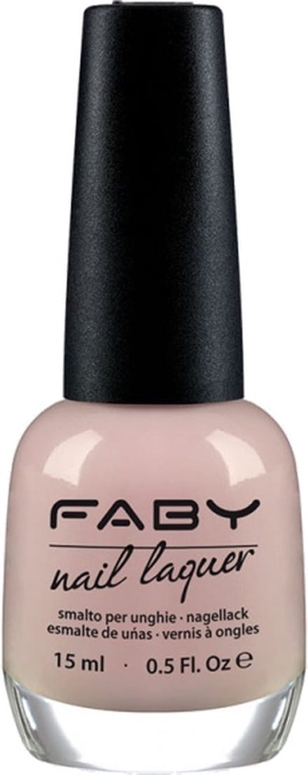 Soft pink - FABY - Vegan Nagellak - Sneldrogend - 15ml