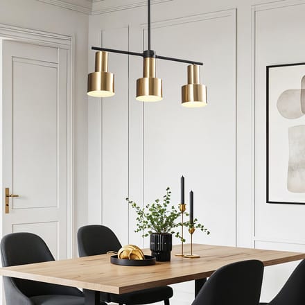 Moderne hanglamp goud 3-lichts - Rome