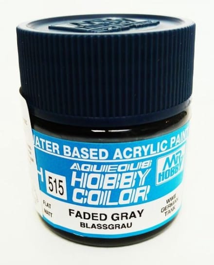 Gunze H-515 - Faded Gray 'Blassgrau' - Mr. Hobby Aqueous Modelbouwverf 10ml