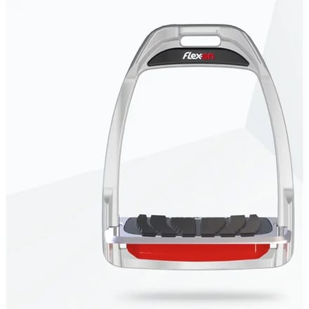 Ingelengde Zwarte Grip Steigert/ Zwart/ Rood Flex-On Hunter H