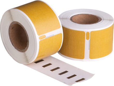 Dymo 99010 Goud compatible labels - 89 mm x 28 mm - 130 etiketten - Permanent
