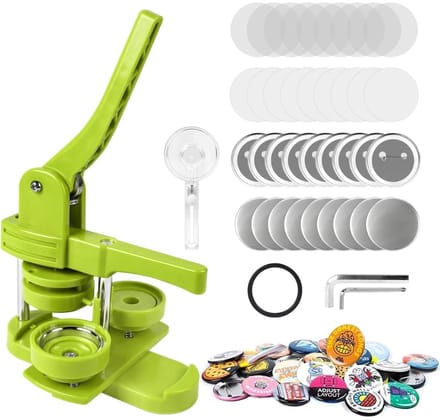 DailySupplies® Button Maker - Badge Machine - Pin - Groen