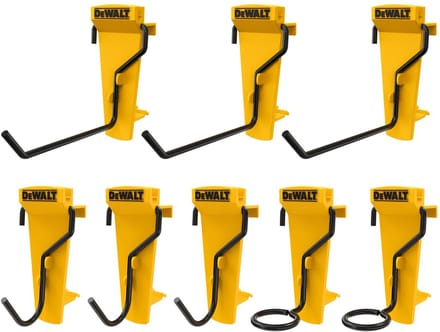 DEWALT DWST82816-0 Haakset, 8-delig - Geïntegreerd opbergsysteem 8 stuk(s)