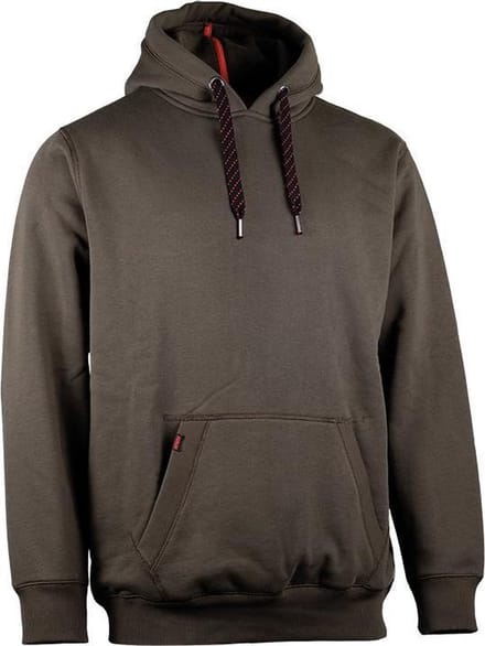 Herock Hesus Sweater met kap - Donker Kaki - Maat L - Additionals