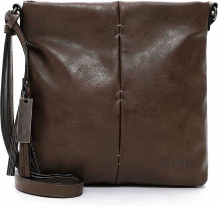 SURI FREY Schoudertas Livy Crossbody Bag Mud Bruine