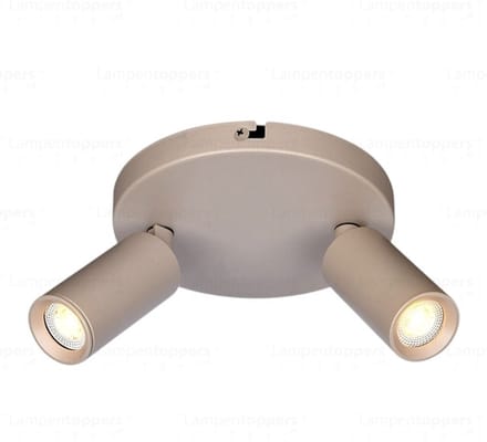 Freelight - Spot Scolo 2 lichts Ø 15 cm beige