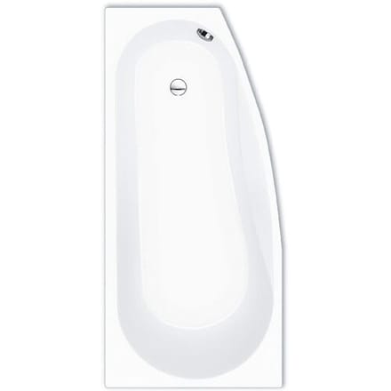 Repabad Kampen space-saving bath 170 x 75 cm, version right 05567WE