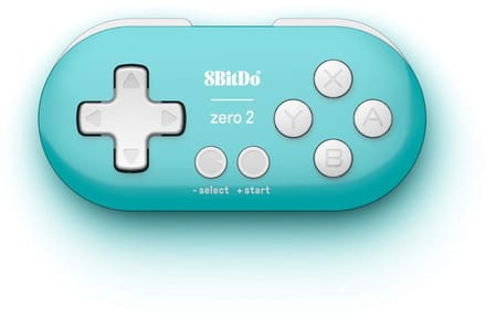 8BitDo Zero 2 - Pocket-size - Turquoise - Wireless Controller - Android