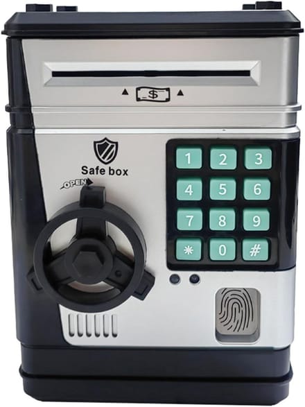 Kinderkluis Spaarpot - Educatief Speelgoed - Spelend Leren - Interactief Wachtwoord - 19x13x13 cm