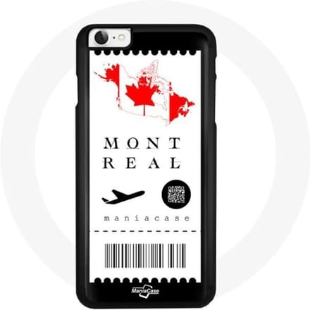 Coque Iphone 4 Billet d'avion Montreal