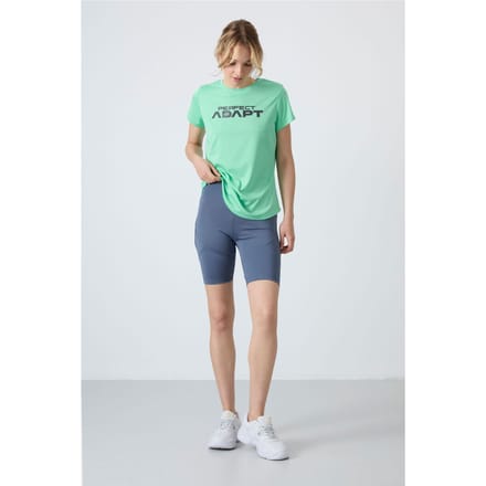 Korte Hoge Taille Tricot Leggings