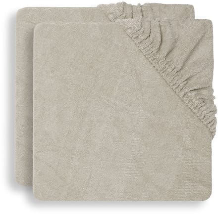 Jollein Aankleedkussenhoes Badstof 75x85cm Nougat (2pack)