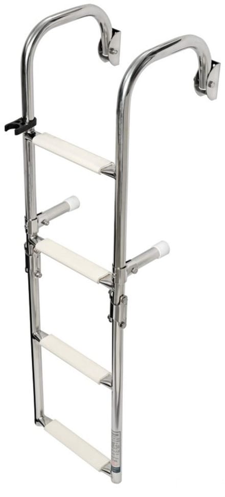 Zwemtrap met leuningbeugel, 4 treden