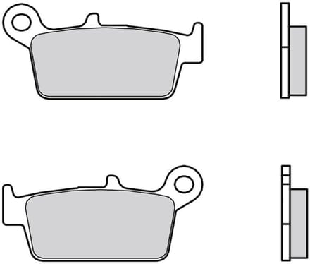 Brembo 07ho26sd Gesinterde Remblokken Transparant
